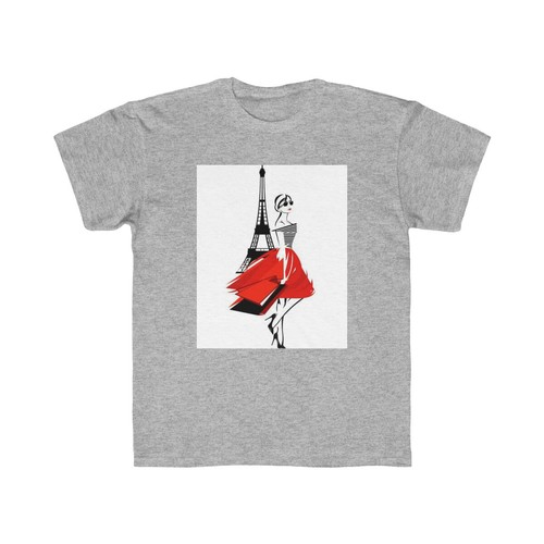 Kids Regular Fit Tee Love Paris - Picture 8 of 29