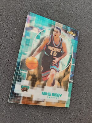 2000 Topps Finest Mike Bibby NBA Basketball Sammelkarte 