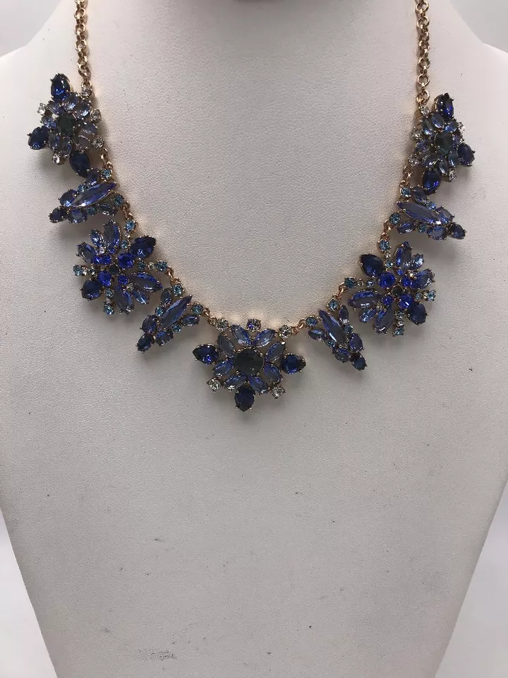 COLLAR COLLAR CRISTAL CHAPADO EN ORO ROSA 14K KATE SPADE NOCHES NEVADAS #1 $148 Foto 4 de 4