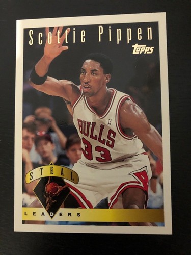 1994 Topps Basketball STEAL Scottie Pippen #NNO
