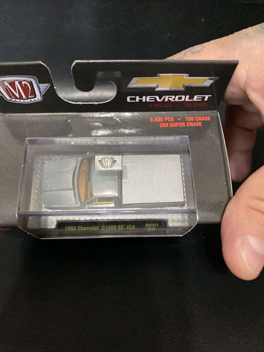 ミニカー CHASE! M2 Mijo 1/64 '93 C1500 SS 454 WHT M2 MACHINES 1:64 MiJo *GREY* 1991 Chevrolet C1500 SS 454