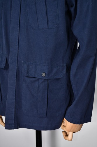 ETON Overshirt Jacket Shirt Navy Blue Men's size L - Picture 7 of 10