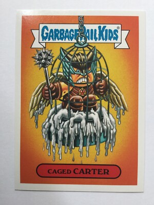 Garbage Pail Kids Prime Slime Trashy Comic Book TV Sticker 3b Caged Carter