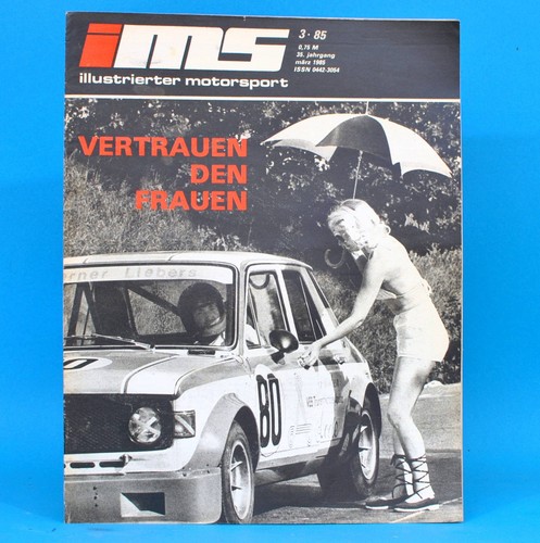 DDR Illustrierter Motorsport IMS 3 1985 Audi Horch Coswig Senftenberg Zwickau G