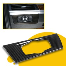 Carbon Fiber Headlight Switch Frame Trim For ...