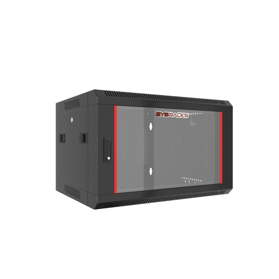 9U Wall Mount Server Rack Locking Network Cabinet For Av Electronics Data Rack - Image 4 of 4