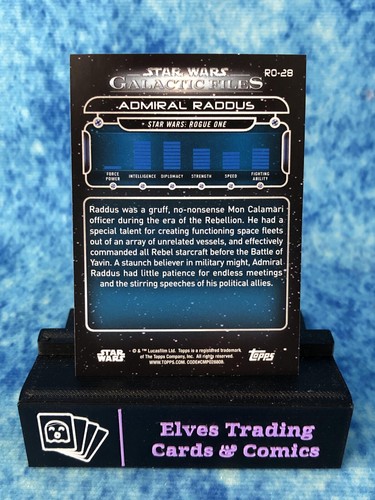 Star Wars: Galactic Files 2018 BLUE Parallel SINGLE Non-Sport Trading Card Topps - Picture 188 of 294