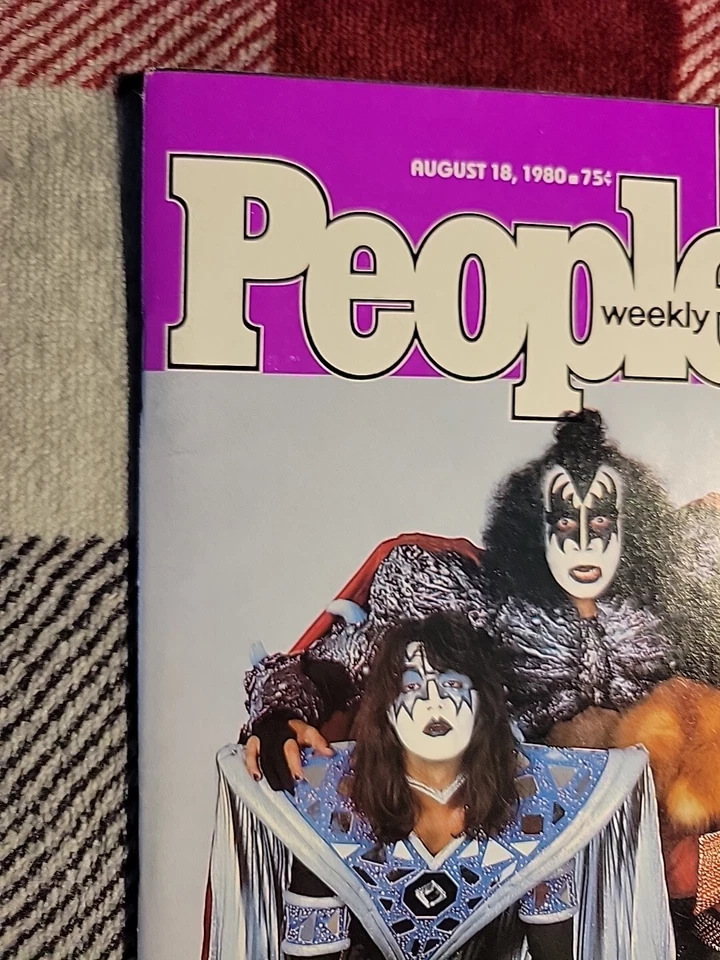 PEOPLE MAGAZINE August 18 1980 KISS COVER GENE SIMMONS N.m,unread No Label Foto 4 de 4