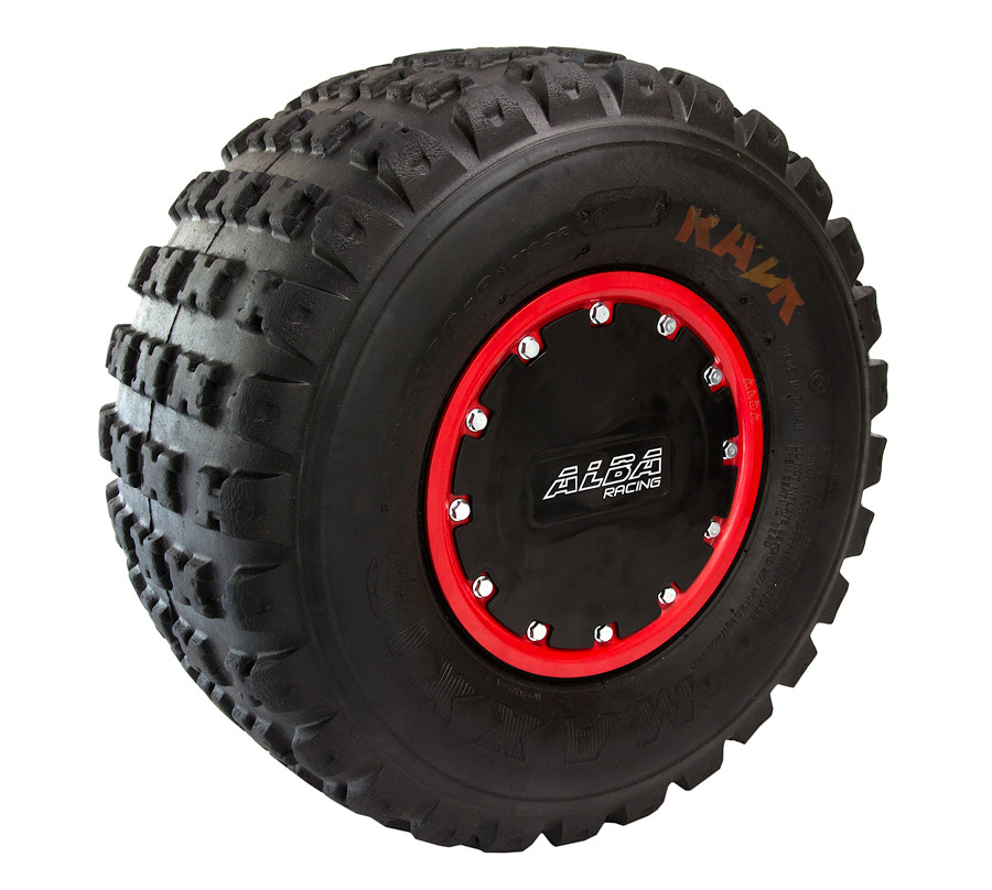 cubeat　　「AOBA（アオバ）450R」 Alba Racing Beadlock Wheels Mud Plug TRX 450R 400EX 400X 9