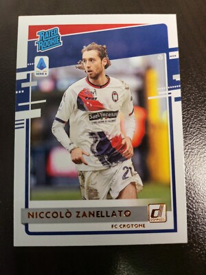 2020-21 Chronicles Donruss Serie A UEFA Niccolo Zanellato RC card #7