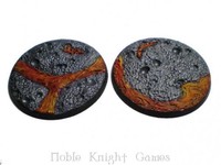 Forgecraft Games Mini Base Fire 60mm Round Bases - Complete Set Pack Mint on sale Forgecraft Games Mini Base Fire 60mm Round Bases - Complete Set Pack Mint on sale