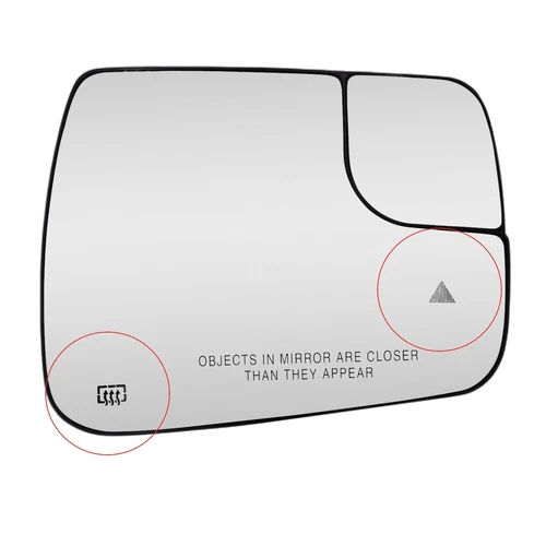 Mirror Glass Passenger Side Fit for 2020 2021 2022 Dodge Ram 1500 68402128AA