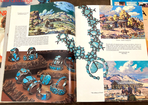 Arizona Highways Magazine 1970-1979 Lot 42 Native American Art Turquoise Navajo - Picture 13 of 17