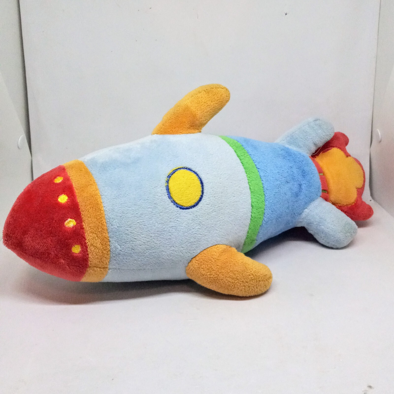 Lightning Bug Rocket Ship Plush-Primary Colors-Belk Exclusive-Space-2018-17"