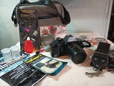 Canon T70 35mm SLR Film Camera, Canon 35-70mm Lens, Manual, Bag,+more, Excellent