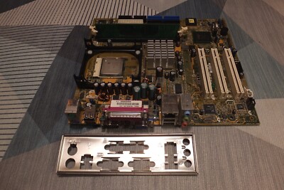 ASUS P4BGL-MX REV:2.00 Socket 478 Intel Motherboard +CPU 2.40GHz +RAM 512Mb +I/O