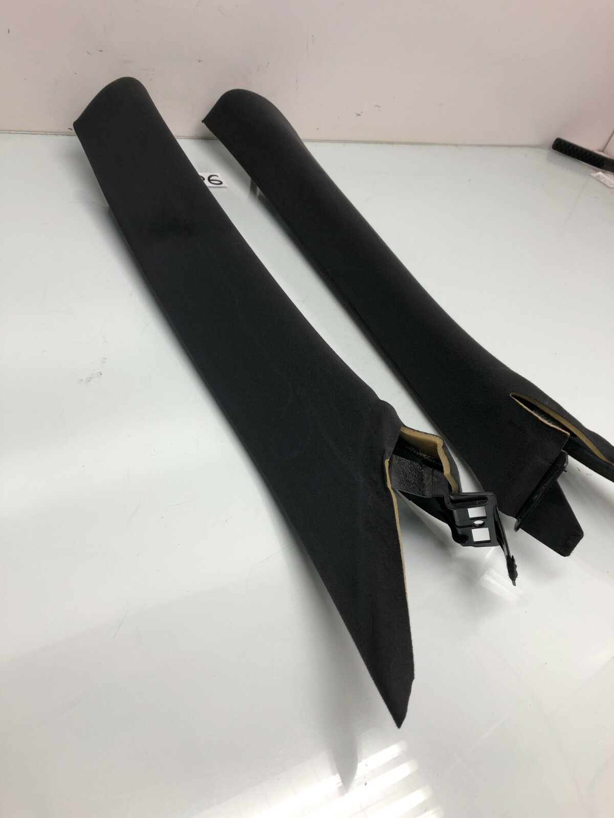 2014 - 2017 Maserati Ghibli Driver & Passenger A Pillar Panel Cover Pair OEM