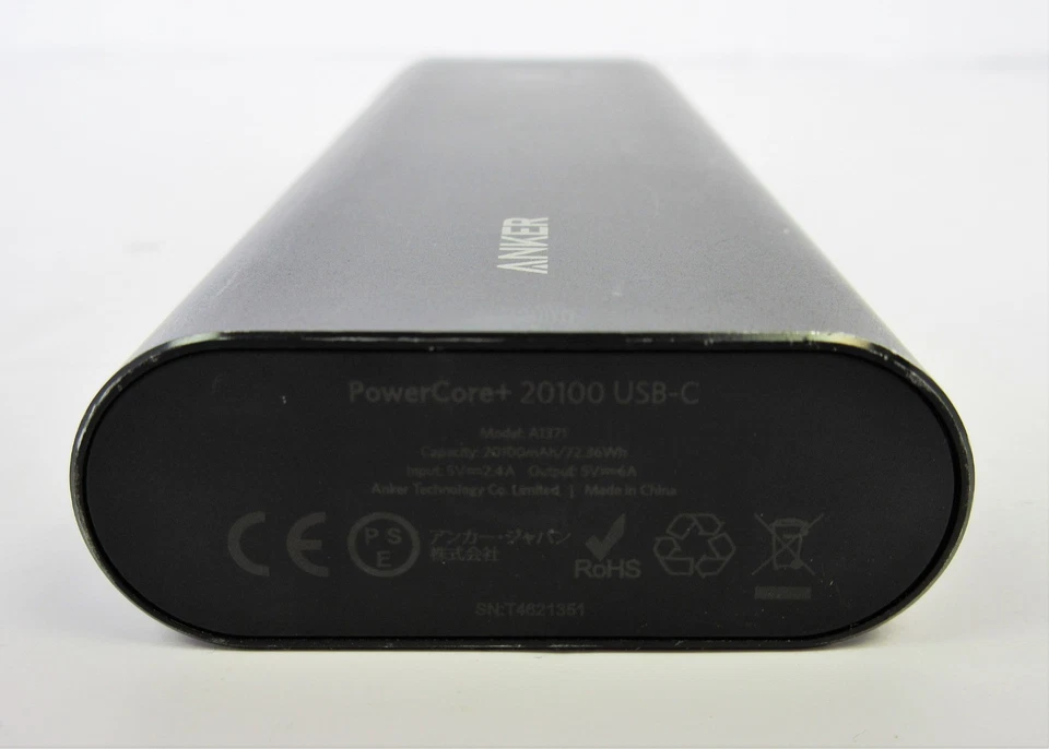 Anker PowerCore+ 20100 USB-C Ultra-High Capacity Portable Charger A1371 Used - Image 4 of 4