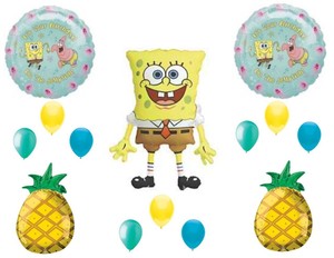 Spongebob Squarepants Birthday Party Balloons Decoration Supplies