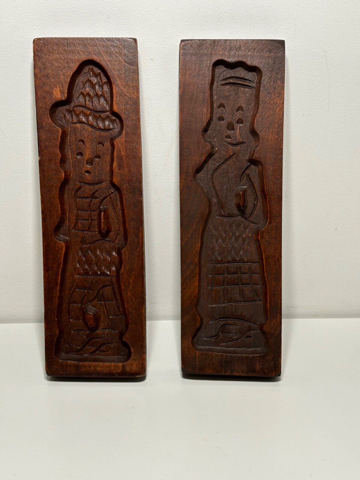 Geschnitzte Holzform für Lebkuchen Spekulatius Marzipan