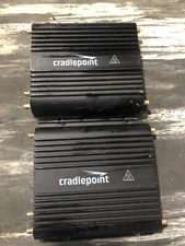 LOT OF 2 CRADLE POINT IBR900-600M CLOUD MANAGED NETWORKING ROUTER