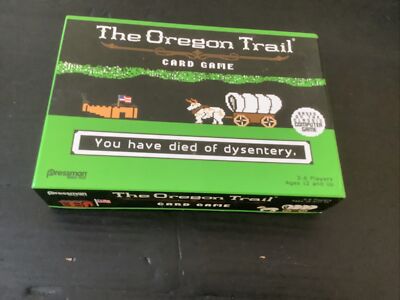 Pressman The Oregon Trail Card Game - Cooperative Gameplay Based on The Classic
