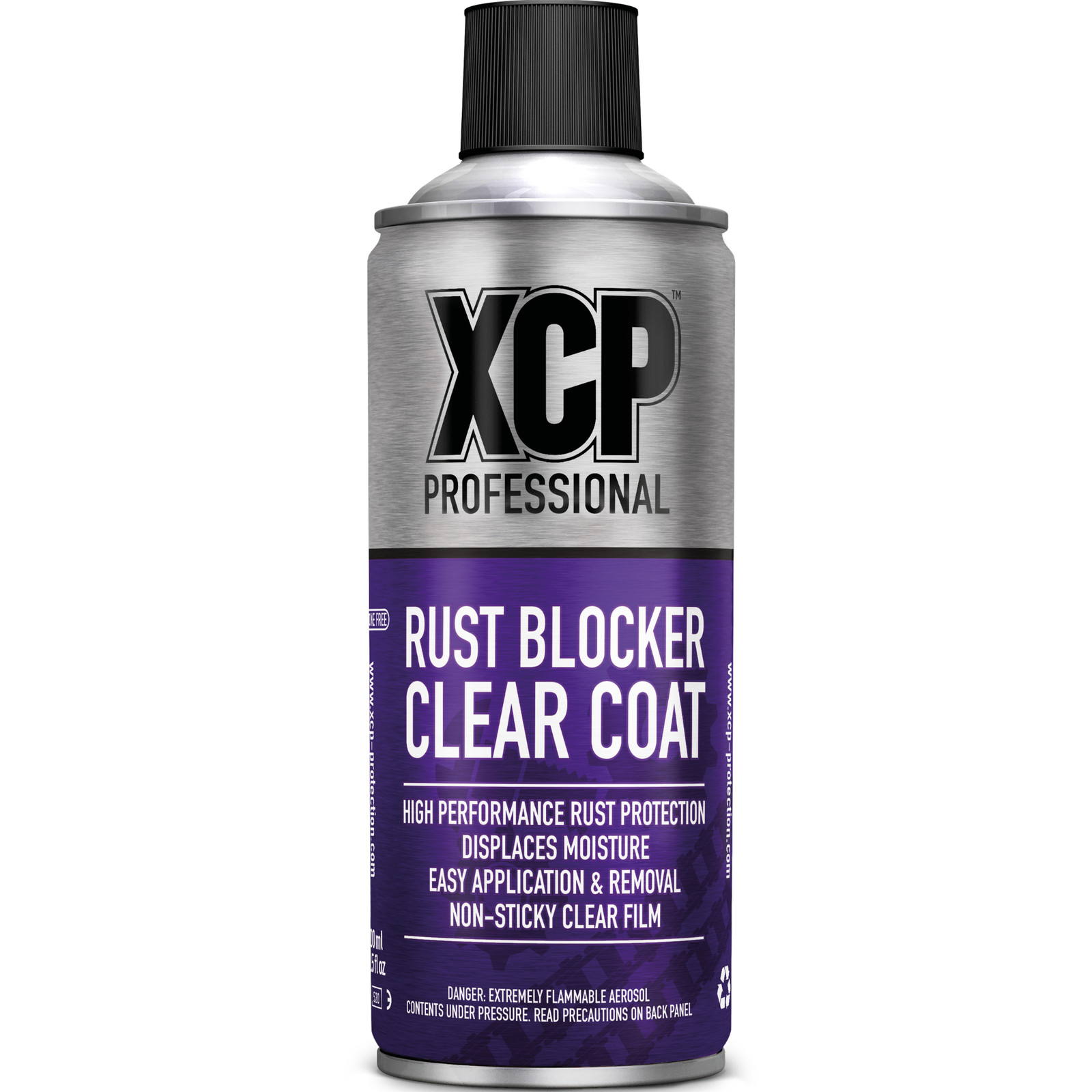 XCP Rust Blocker Clear Coat Aerosol Spray High Performance Rust Protection 400ml