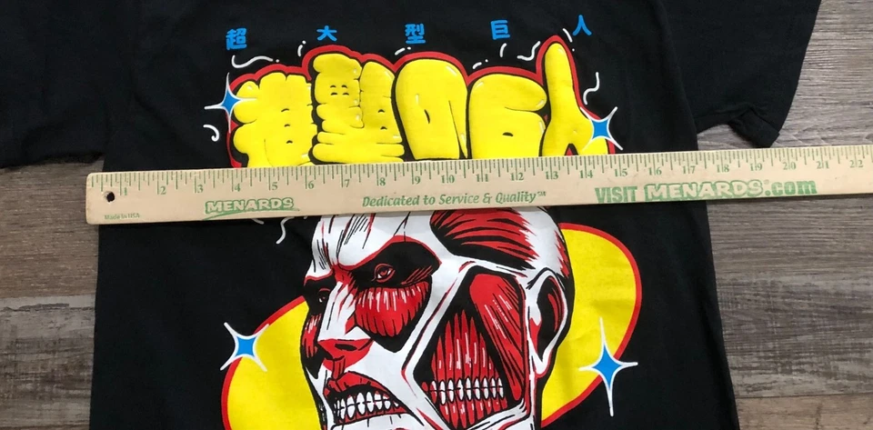Camiseta Attack of Titan Temporada Final Adulto Pequeña Anime Nueva con Etiquetas Foto 4 de 4