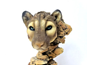 希少　Mill Creek Studio バッファロー　置物　245$ Mill Creek Studios Buffalo Bison Art Sculpture USA Stephen Herrero