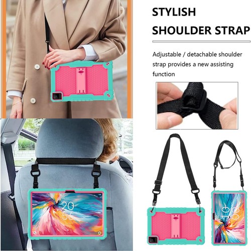 Für TCL TAB 10 NXTPAPER 5G 9199S Tablet stoßfest Ständer Etui Abdeckung mit Bildschirm - Bild 14 von 109