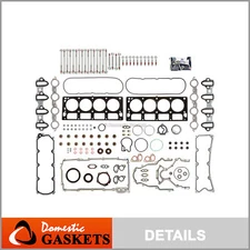 Fits 04-09 Chevrolet Silverado GMC Sierra Yukon 6.0L OHV Full Gasket Set Bolts