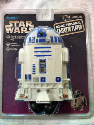 1997 Star Wars R2-D2 Personal Cassette Player Tiger Electronics