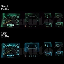 Dash Cluster Gauge AQUA BLUE LED LIGHT KIT Fits 80-86 Ford F100 F150 F250 Bronco