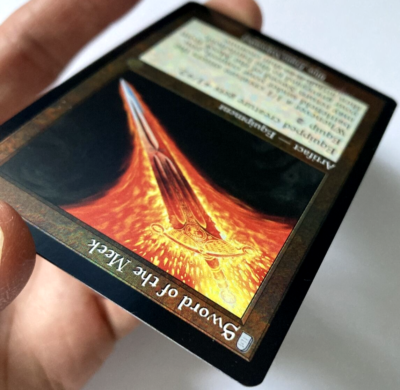 妨害/Swart 旧枠foil MTG 初版 MTG MMQ 妨害/Swart 旧枠foil MTG 初版