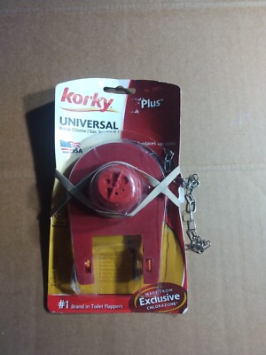 Lavelle Korky PLUS Universal Toilet Flapper & Chain  Standard 2''   #2001