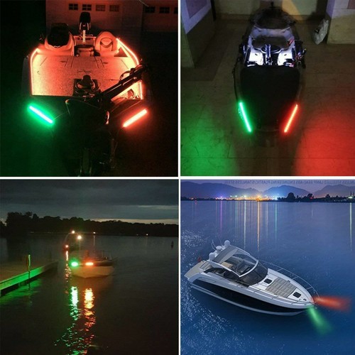 Luz LED para barco navegación navegación impermeable puerto de estribor frontal trasero ajustable - Imagen 7 de 7