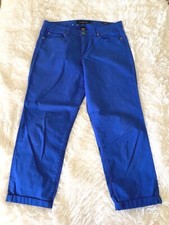 Calvin Klein Women's Jeans Skinny Crop Size 12 Blue Pants