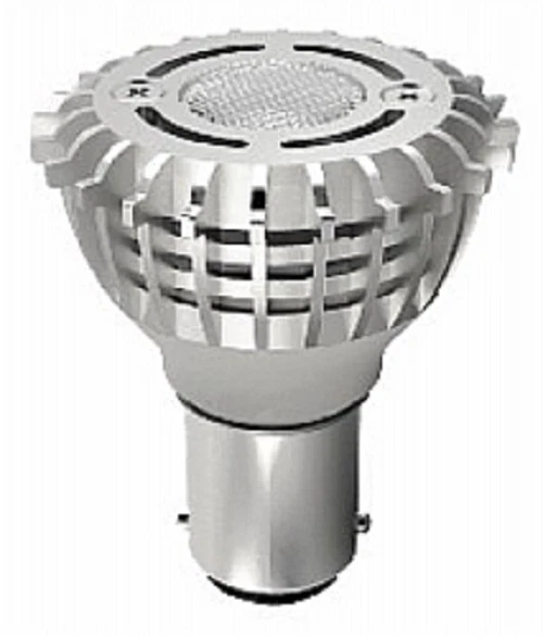 Satco S9005 2W GBF 12V LOW VOLTAGE ALR12 BA15D BASE LED ELEVATOR LAMP(PACK OF 6) - Image 2 of 2