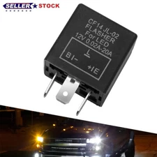 Turn Signal Hazard LED Flasher Relay CF14 3Pin JL-02 Fix Fast Hyper-flash Blink