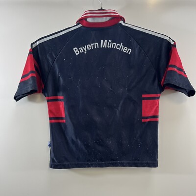 Bayern Munich Home Football Shirt 1997/99 Children's M.Boys Adidas