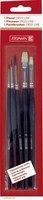 6X Brunnen 104893301 Pinselset Ergoline Sortiert 5 St.