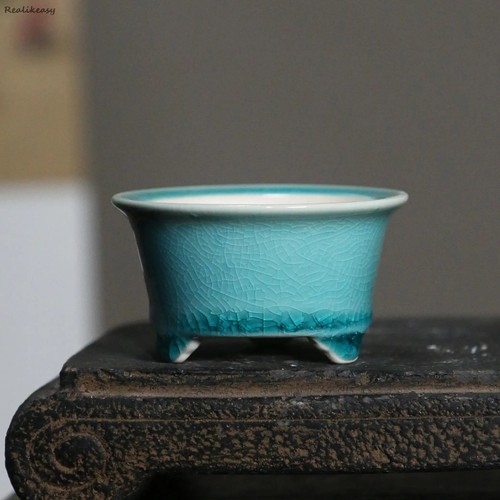 2 Size Creative Mini Purple Clay Ceramic High Quality Bonsai Chinese Style - Picture 2 of 16