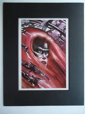 2000 INHUMANS MINI-SERIES # 2 of 4 CARLOS PACHECO MEDUSA COVER PRODUCTION ART