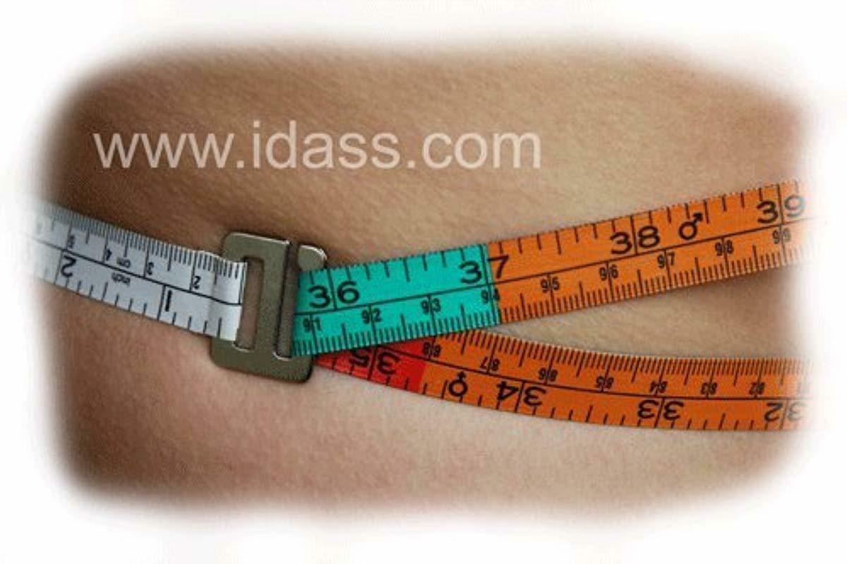 o BMI Indice di Massa Corporea Metro a nastro con regolo calcolatore IMC
