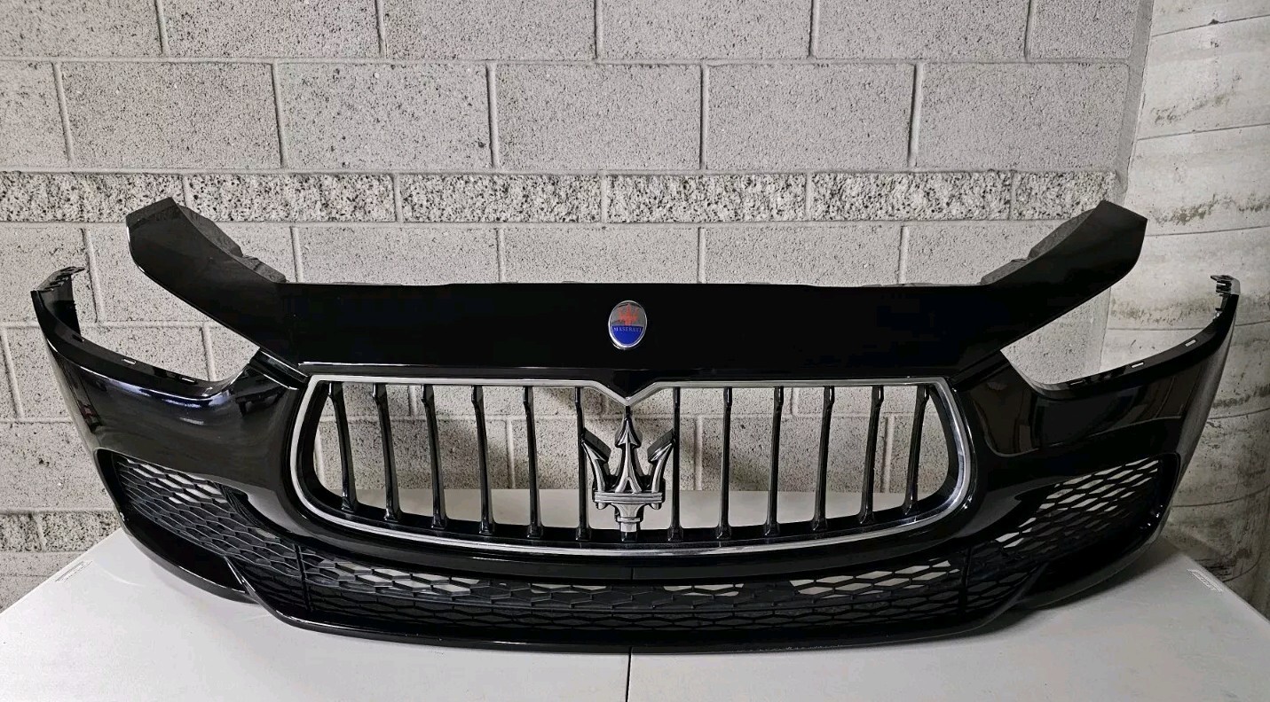 2014-21 Maserati Ghibli M157 Genuine Front Bumper w/Grille (NO SHIPPING)