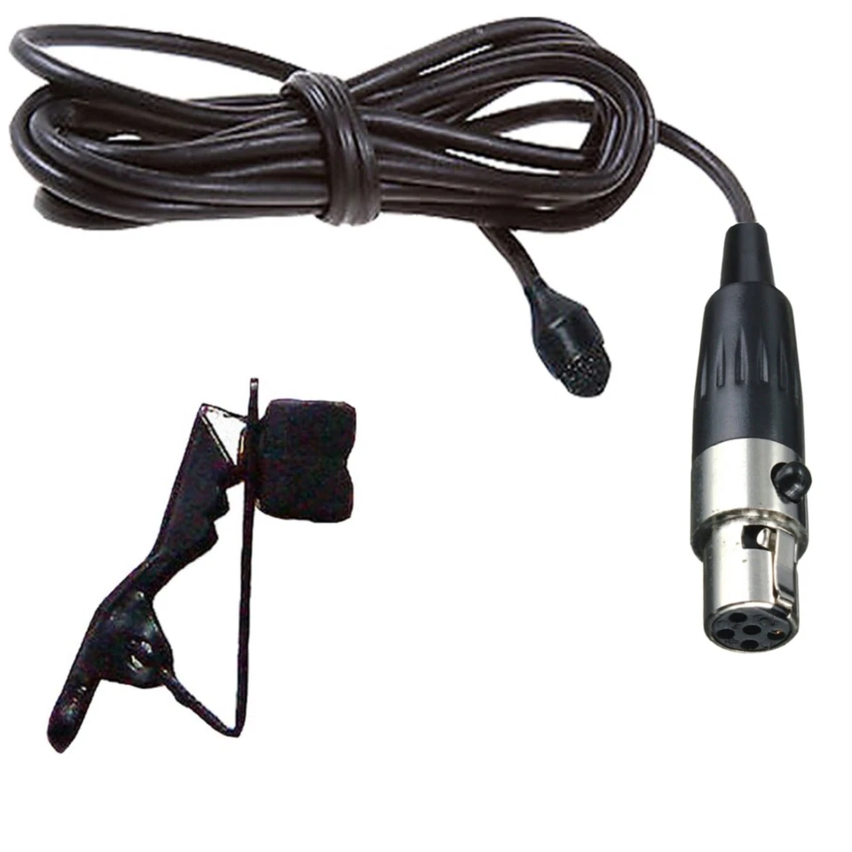 Lectrosonics Lavaliere Microphone For 5 Pin Mini XLR TA5F Body Pack Transmitters - Image 2 of 4