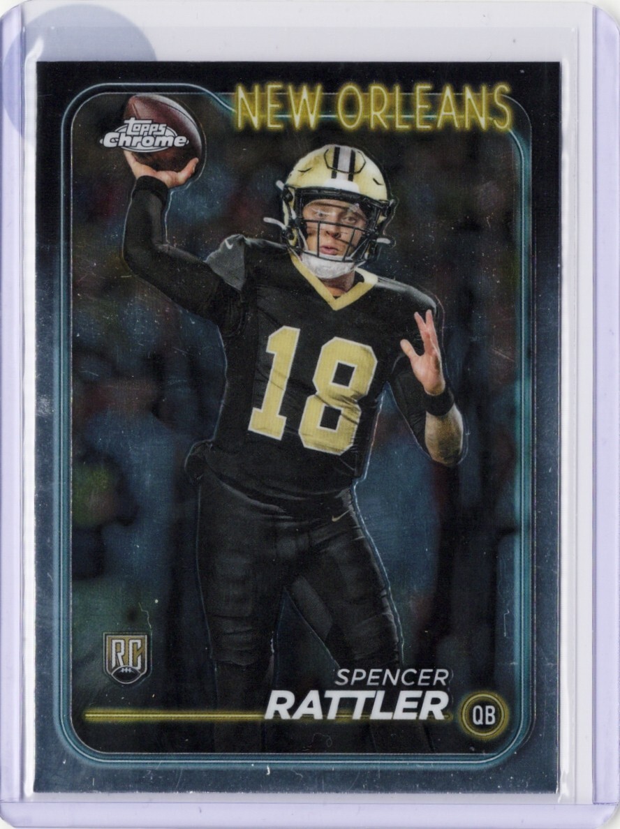 Spencer Rattler 2024 Topps Chrome - Rookies #213 (RC)