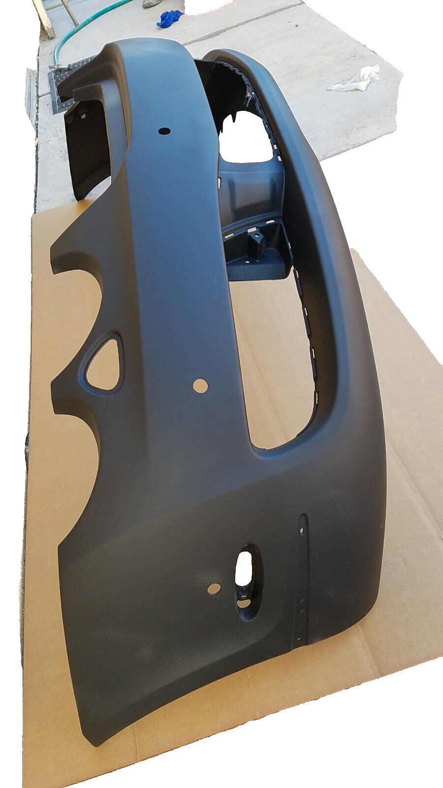 Bentley Continental Spur Sedan 2005-08 Factory Style Front Bumper PAINTED BLACK