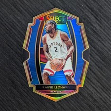 2018-19 Panini Select - Premier Level Kawhi Leonard #175 Blue Prizm /249