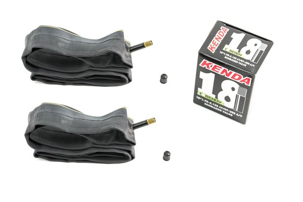 2 StüCk 18 Zoll Kenda Schlauch Tube 47/57-355 18X1.75-2.125 Av Autoventil E-Bike-image